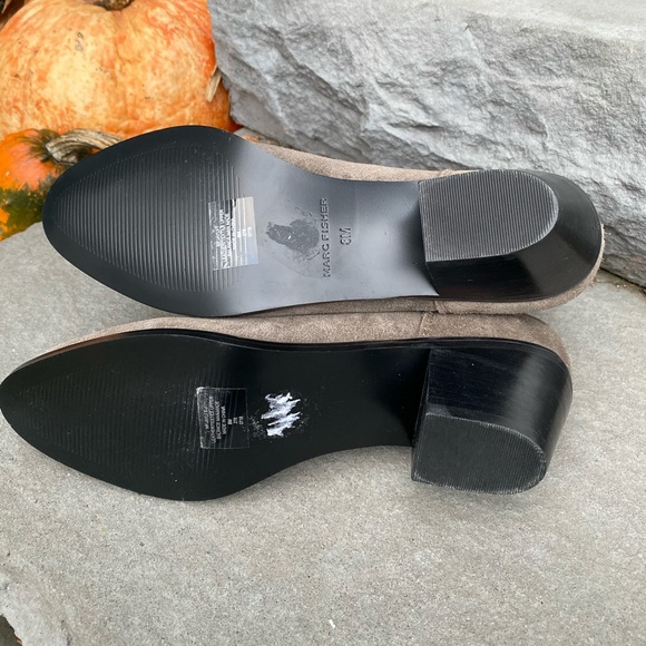 Marc Fisher gray suede bootie NWOT - Picture 5 of 5